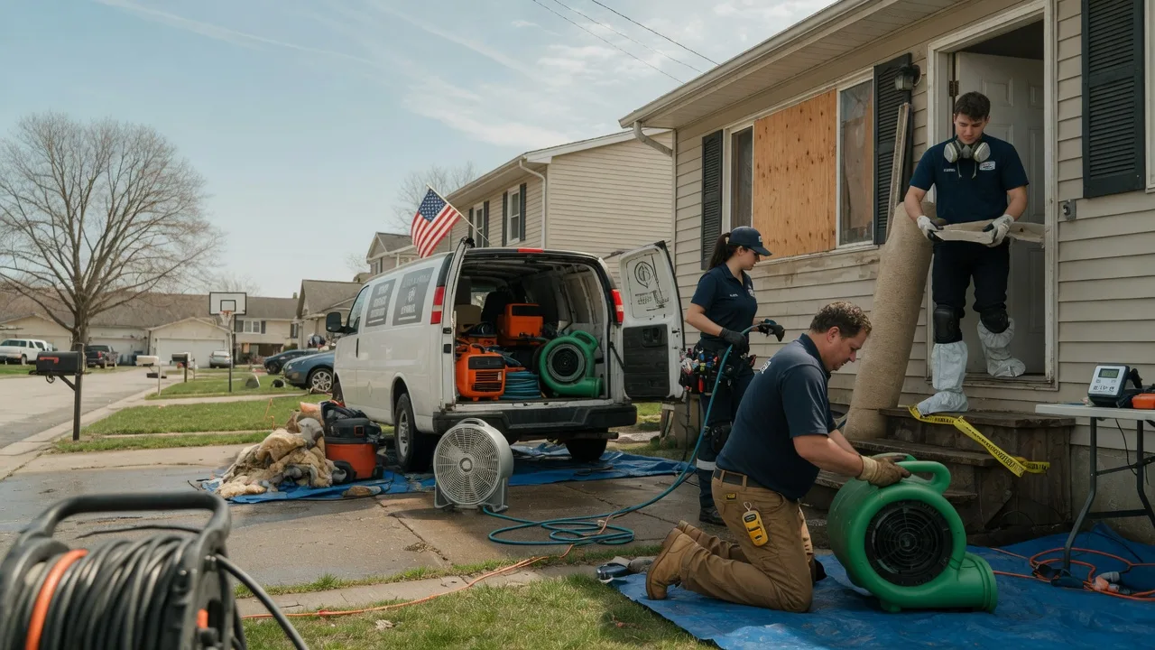 Water Damage Restoration in Copemish, MI near me